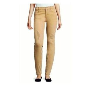 Arizona‎ Jean Co Stretch X Twill Jegging Tan Size Juniors 13